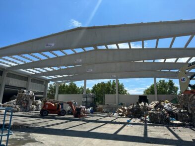 Nau industrial Igualada Century's Beams