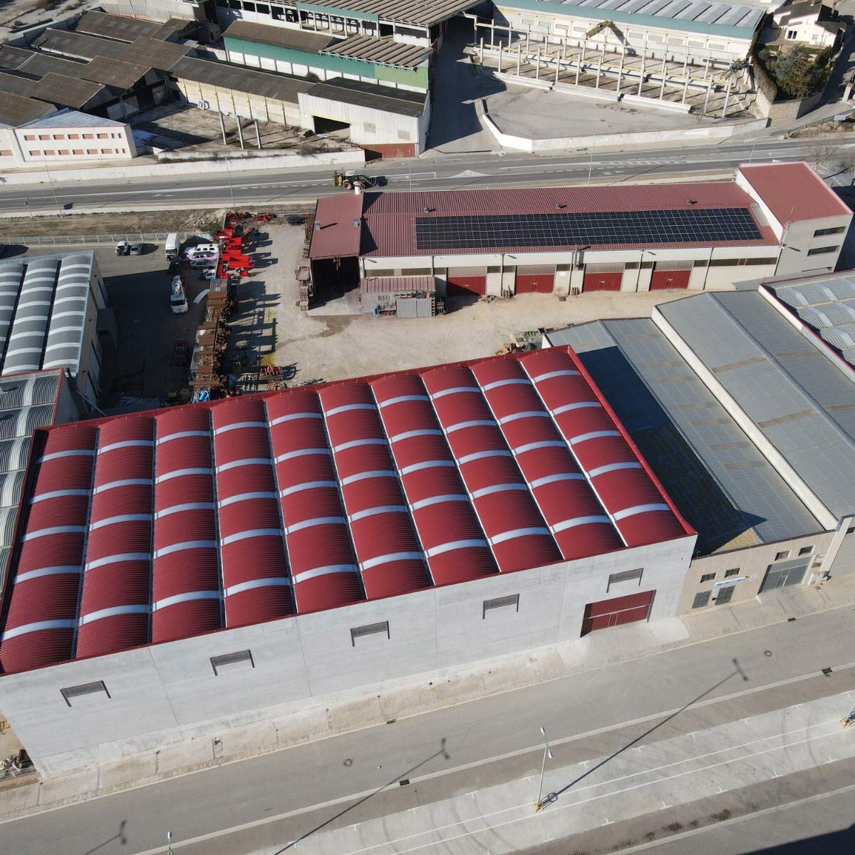 Nau industrial Santa Coloma de Queralt Nau industrial Santa Coloma de Queralt Century's Beams